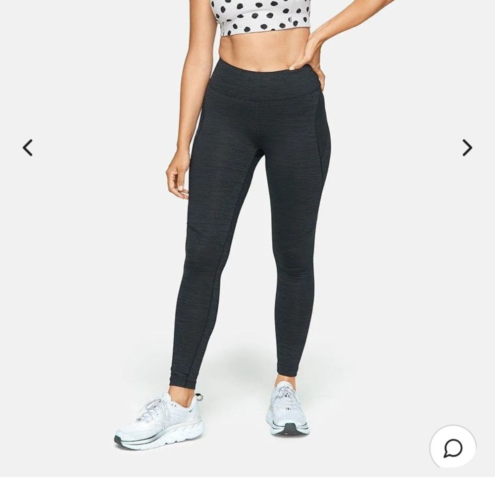 Outdoor voices techsweat dark gray tights S